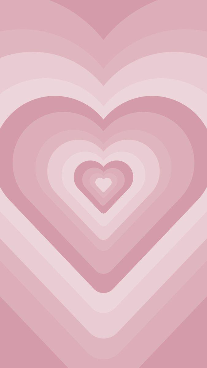 Pink Heart Inception Wallpaper Kupu Pola Kartu
