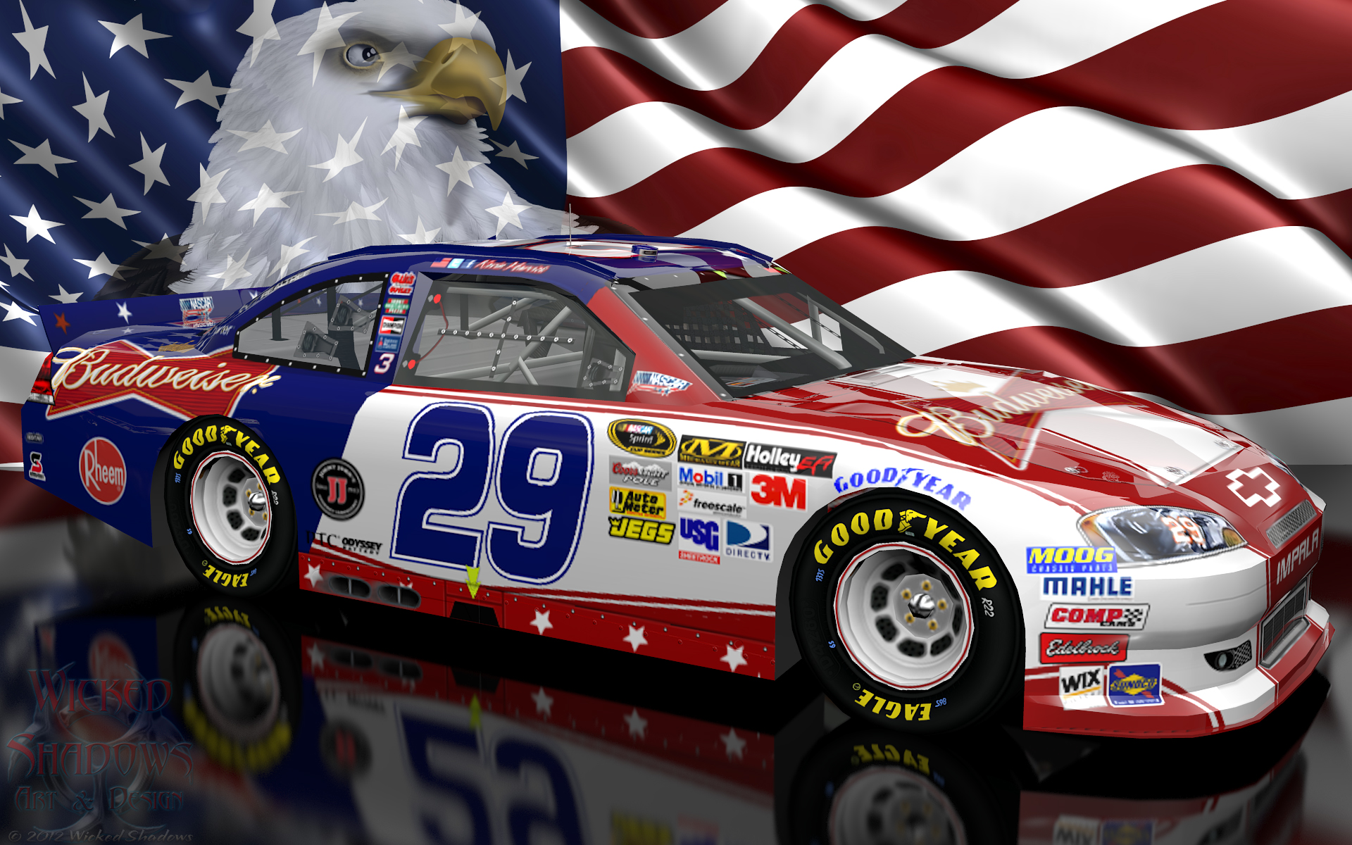 Wallpaper By Wicked Shadows Nascar