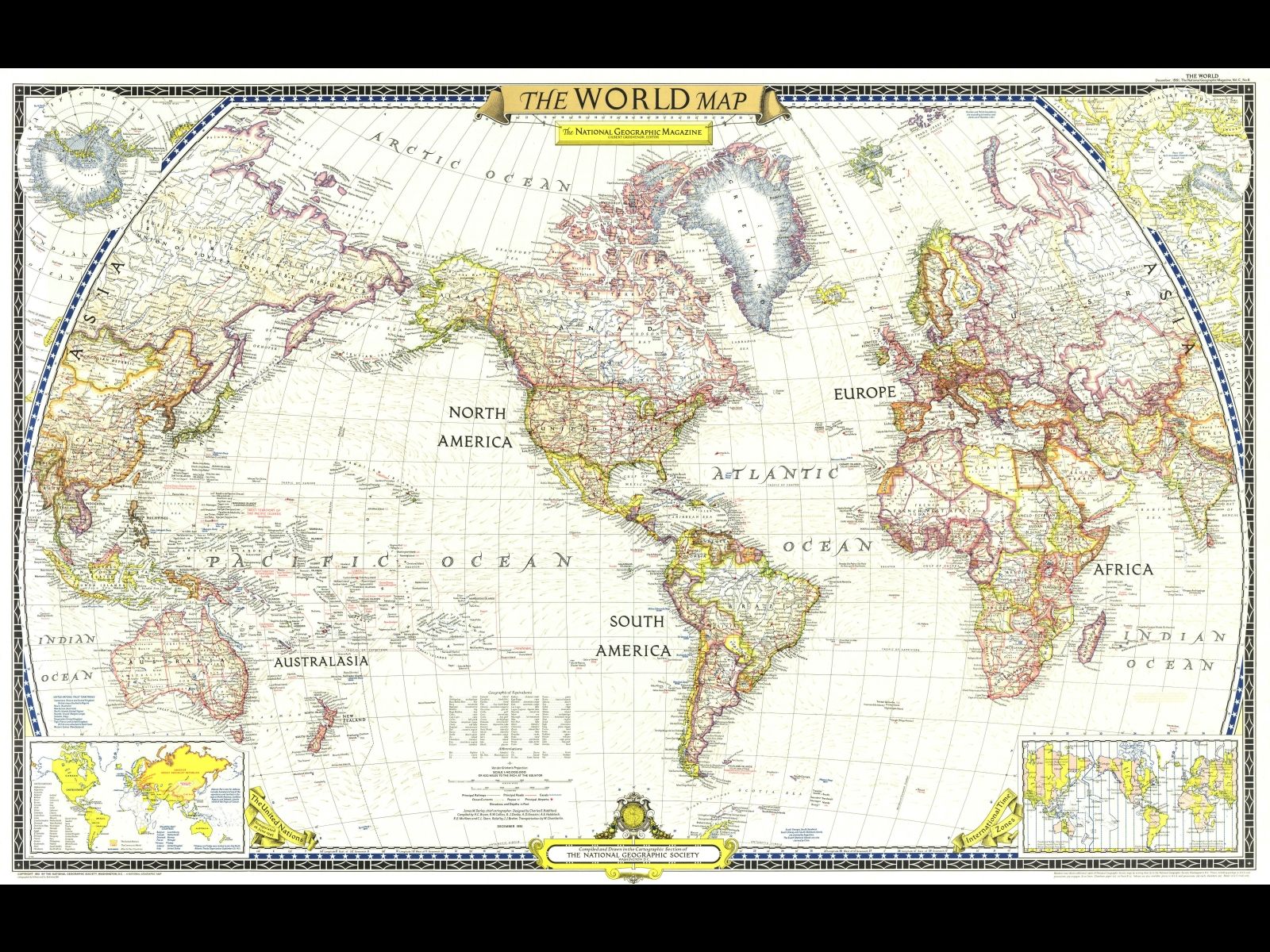 Axsoris 3d World Map Wallpaper Smscs