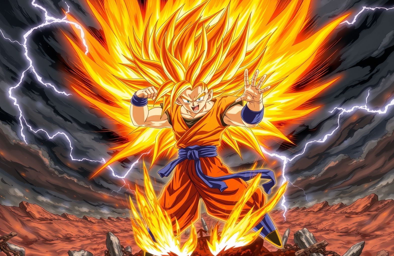 Super Saiyan Wallpaper