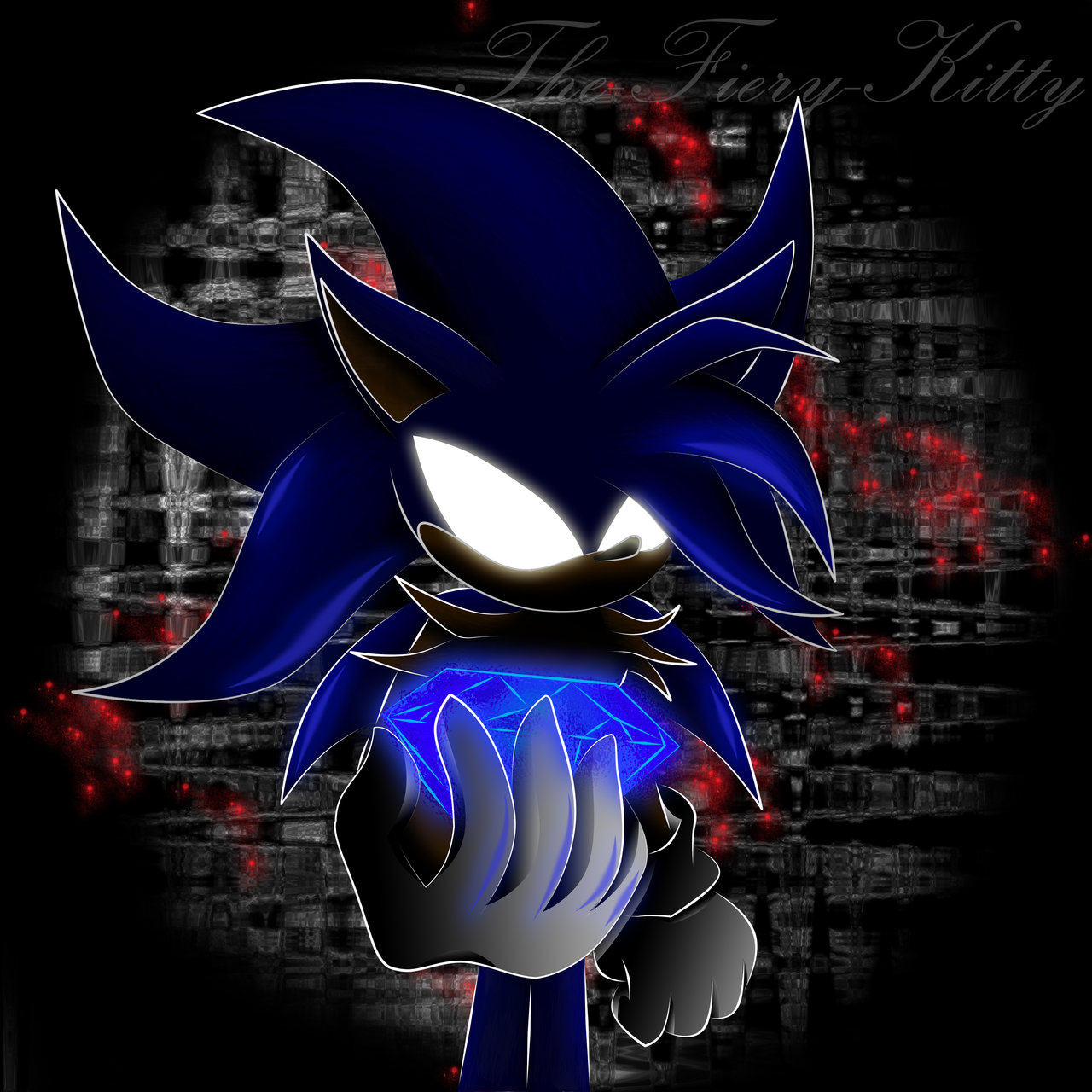 Go Back Image For Dark Sonic Wallpaper