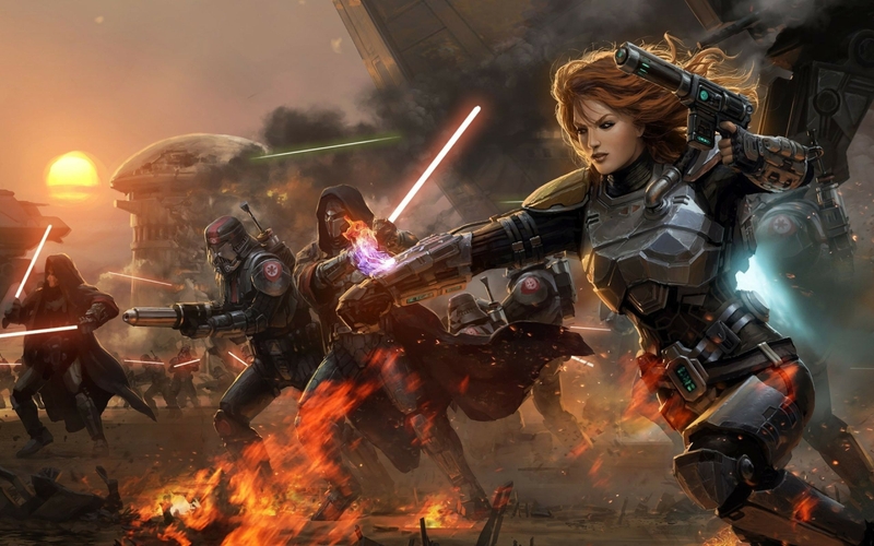 Star Wars War Republic Digital Art Science Fiction Fan