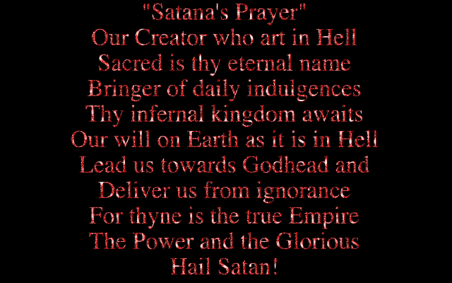 Satan S Prayer Wallpaper Desktop Background