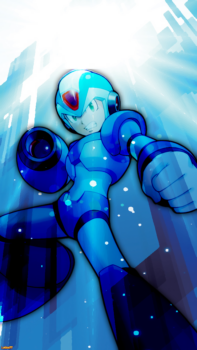 Mega Man X iPhone Wallpaper By Latios77