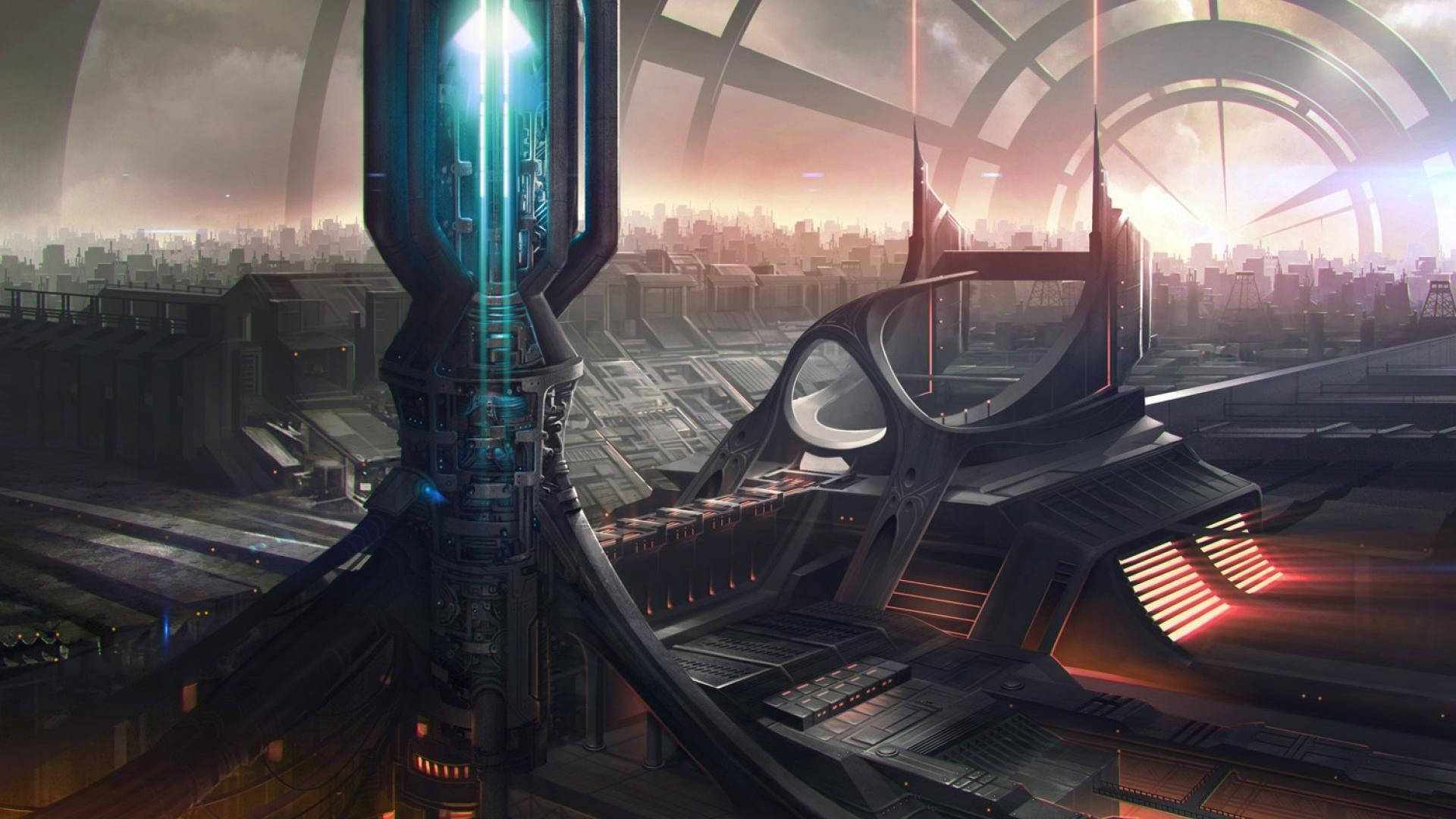 Futuristic City Wallpaper