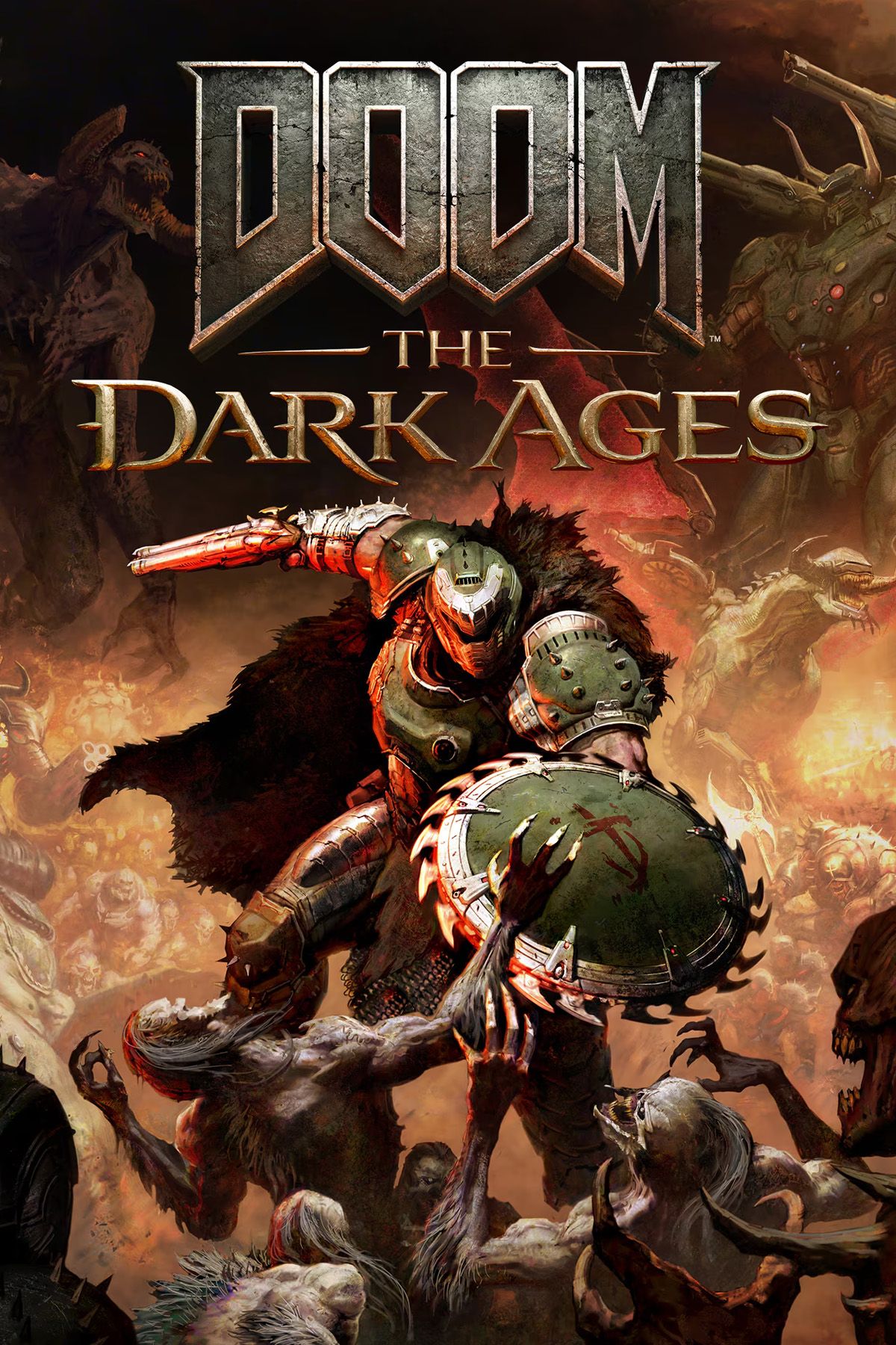Doom The Dark Ages Cover Art Wallpaper