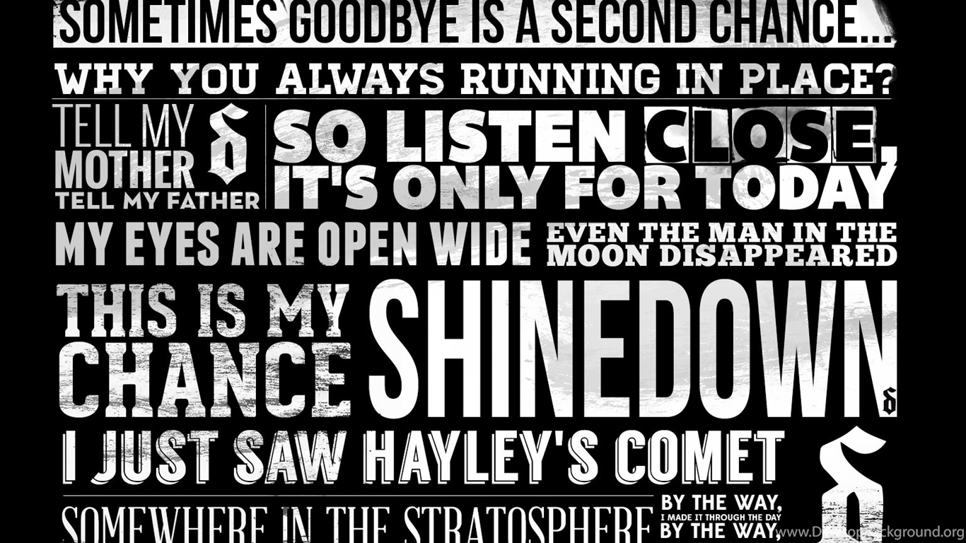 Shinedown Quotes Desktop Background
