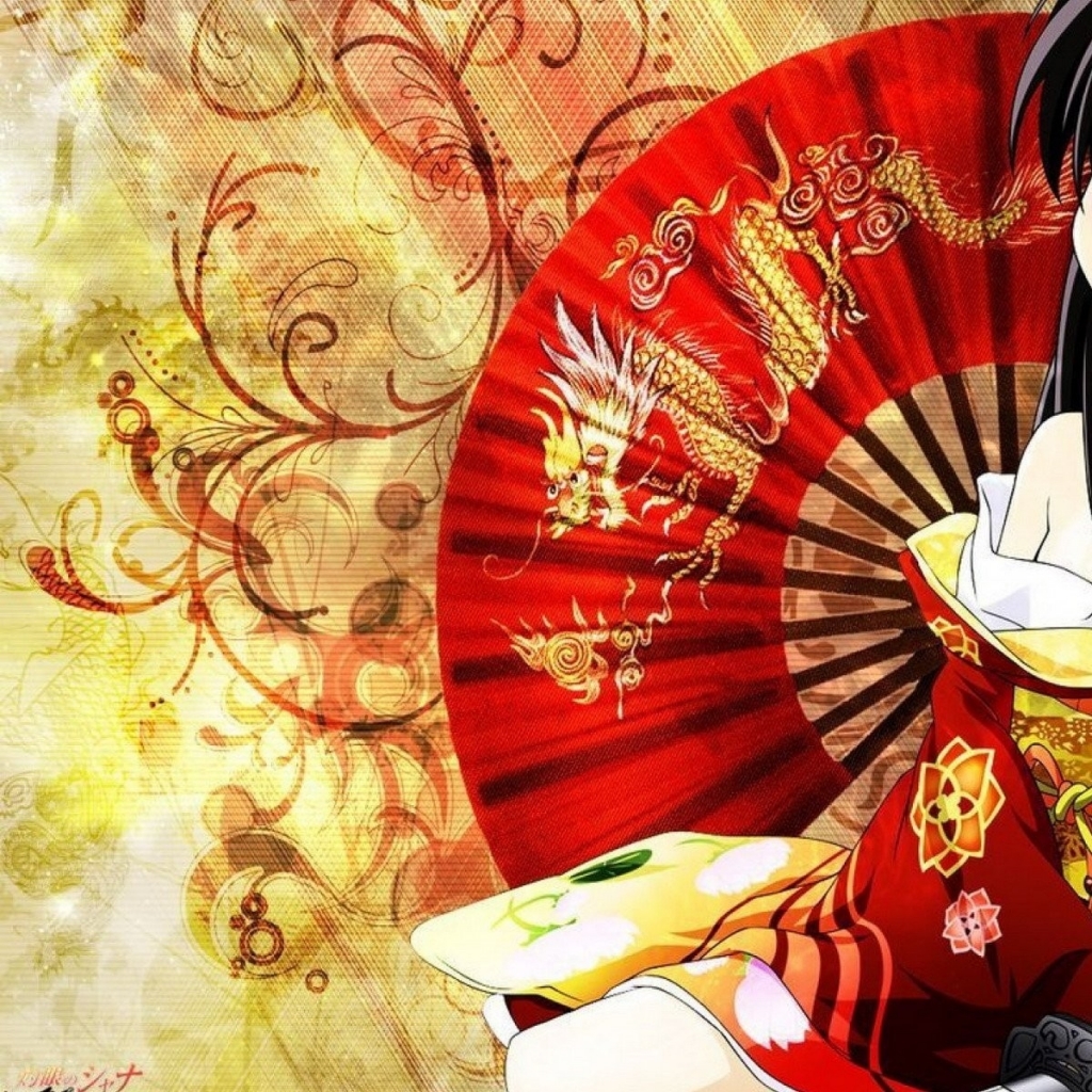 Geisha Anime Girls Wallpaper