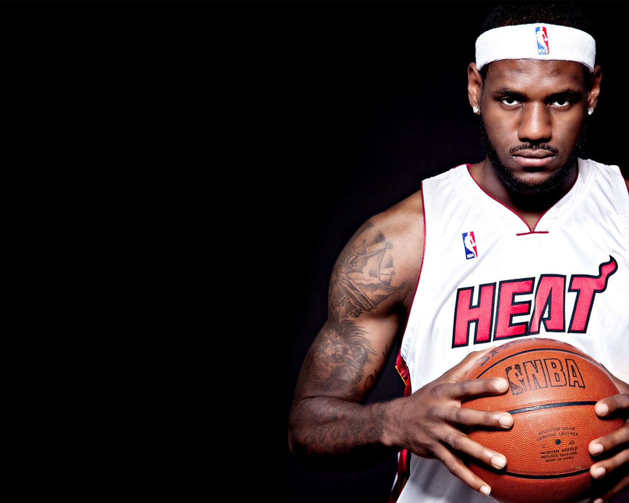 NBA Wallpapers Miami Heat   Lebron James 1280x1024