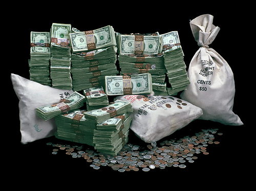 Piles Of Money Photo Sharing