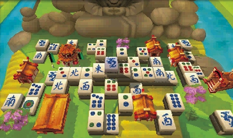 Mahjong 3d Screenshots Pictures Wallpaper Nintendo 3ds Ign