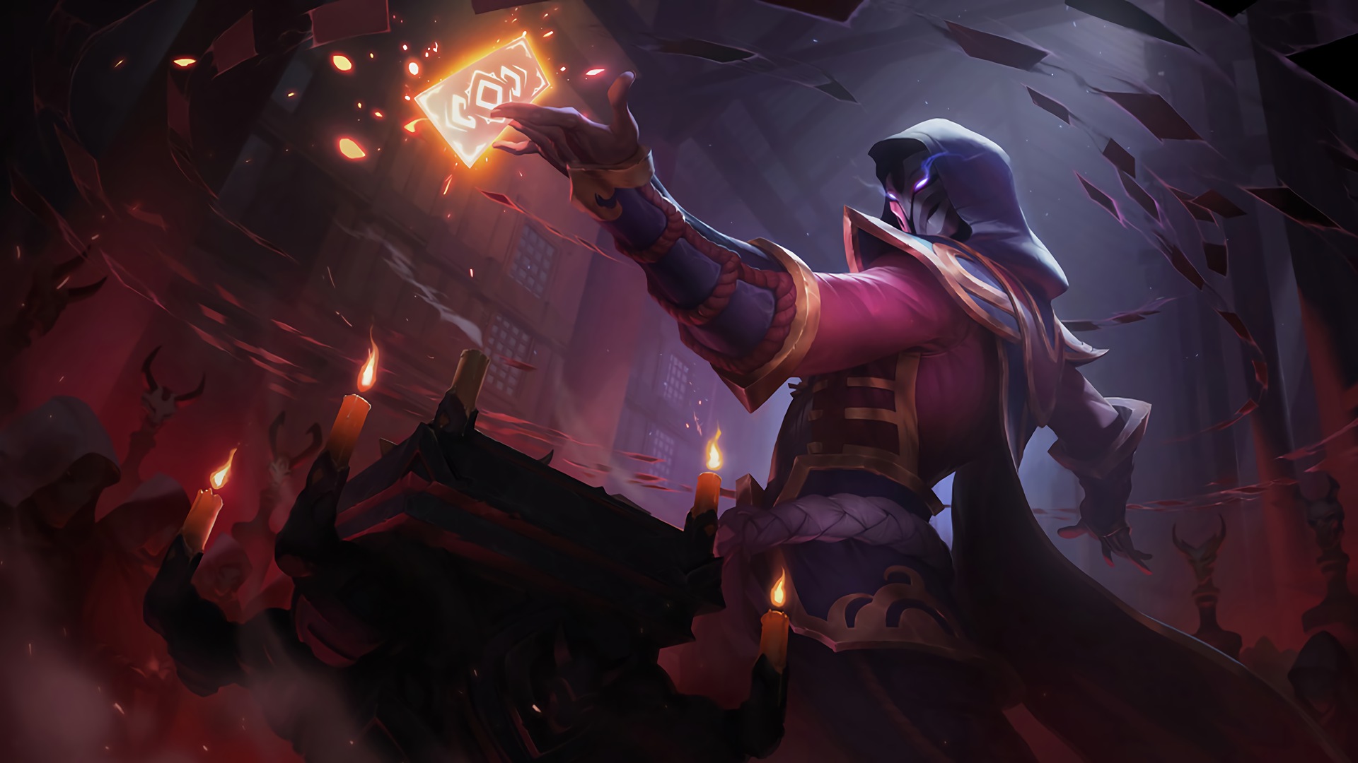 Blood Moon Twisted Fate Lolwallpaper