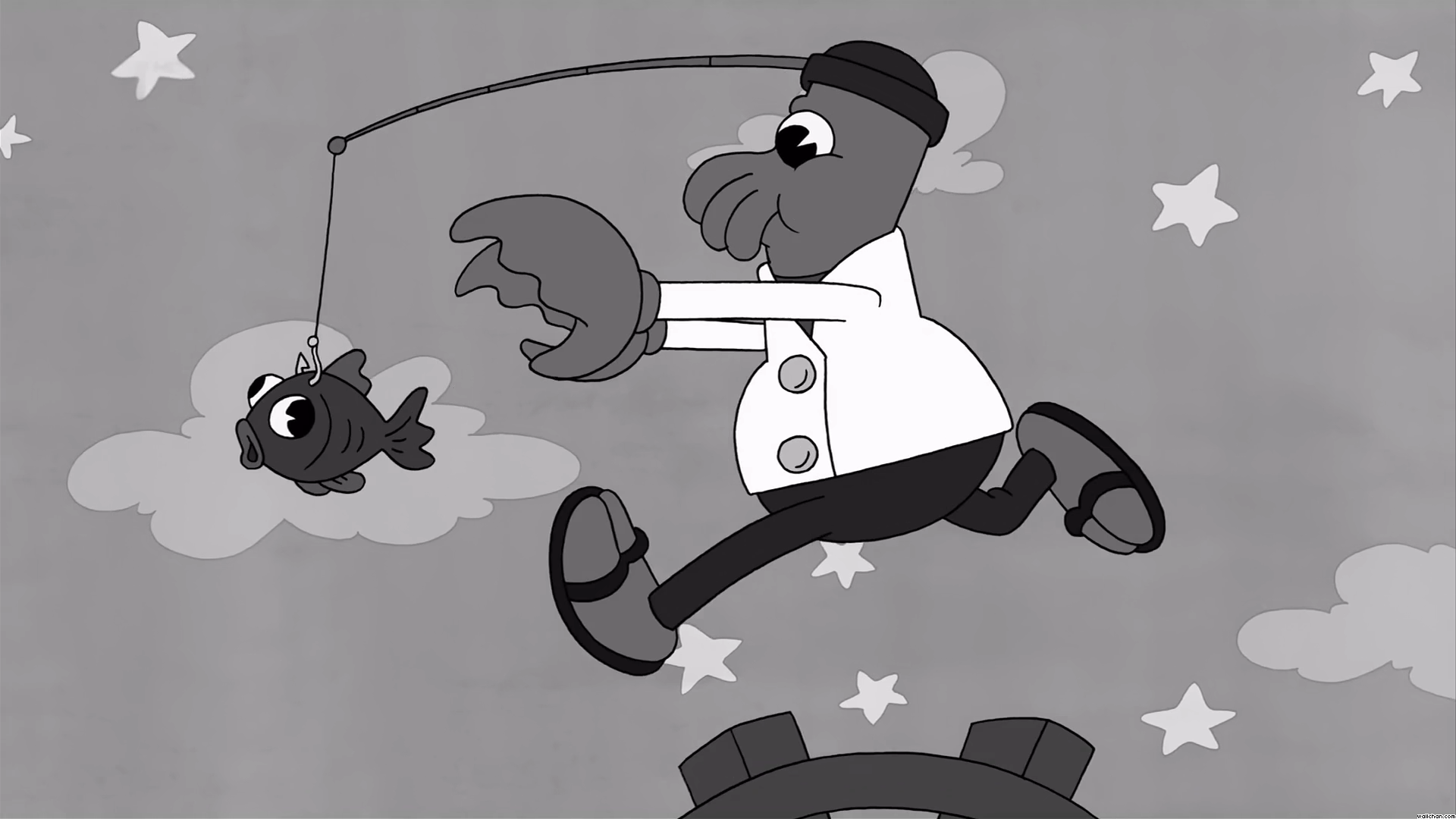 Pit Bull Dogs Futurama Old Timey Cartoon Zoidberg Fish Wallchan