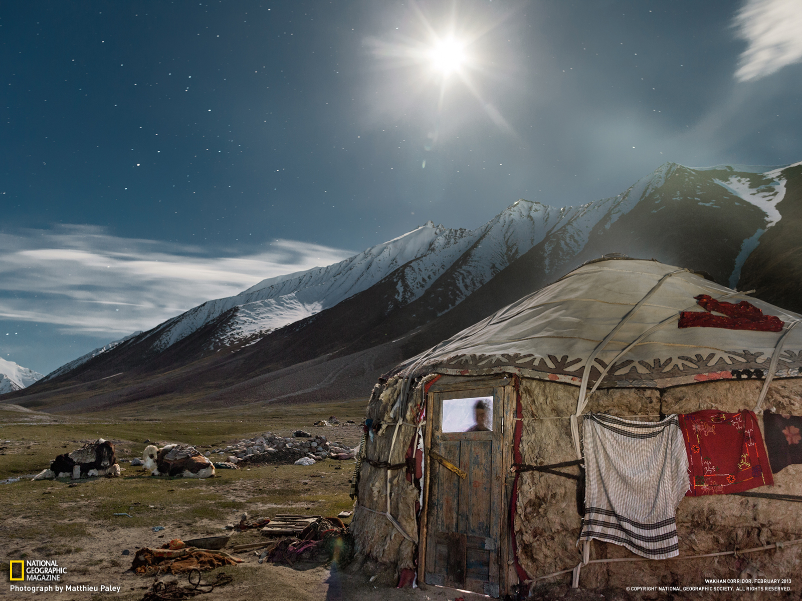 Afghanistan Picture Kyrgyz Yurt Wallpaper National Geographic