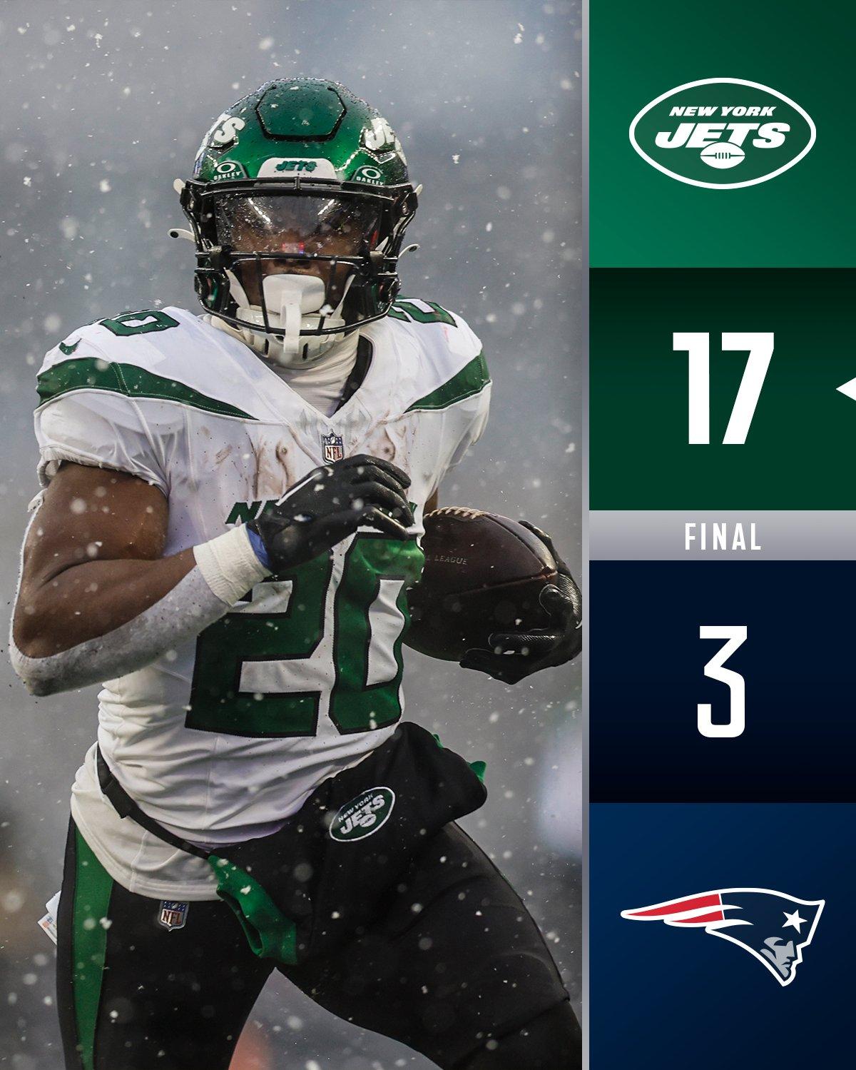Nfl On X Final Snowy Win For The Nyjets To Wrap Up Their