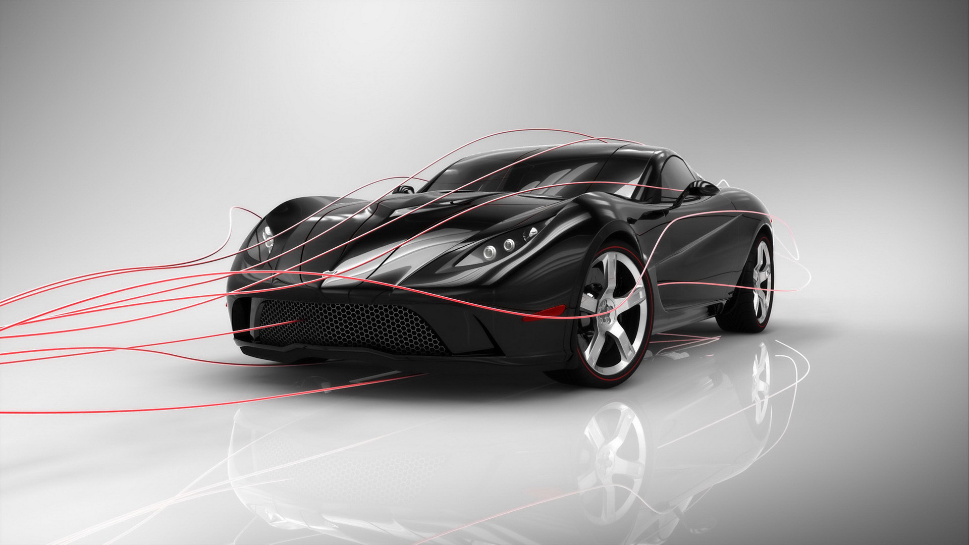 Corvette Mallett Concept Car Wallpaper HD Desktop