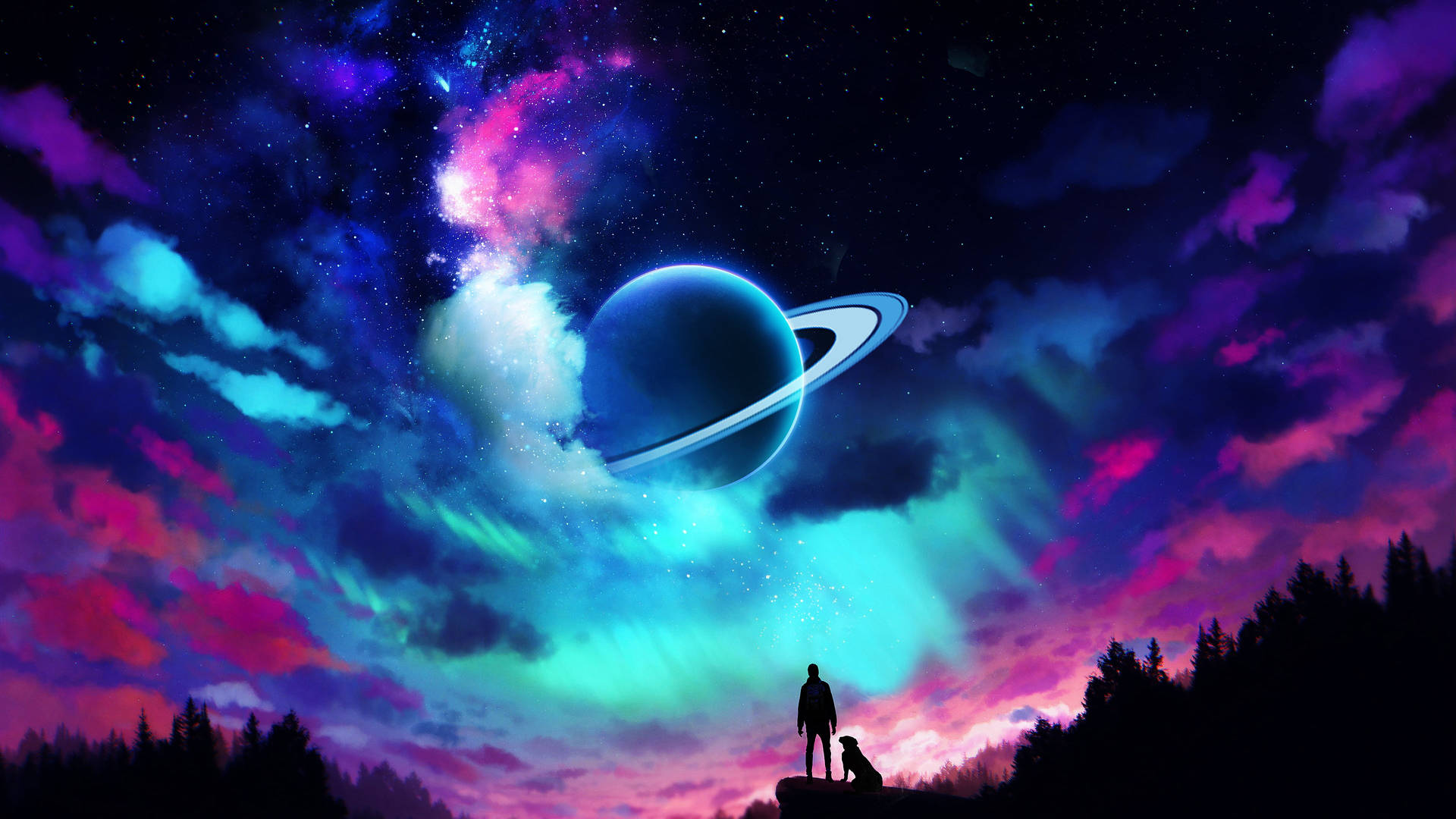 Saturn 4k Wallpaper