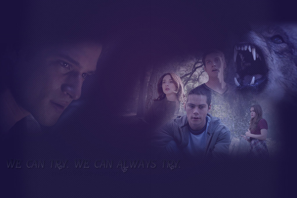 We Can Try Always Teen Wolf Wall By Me969