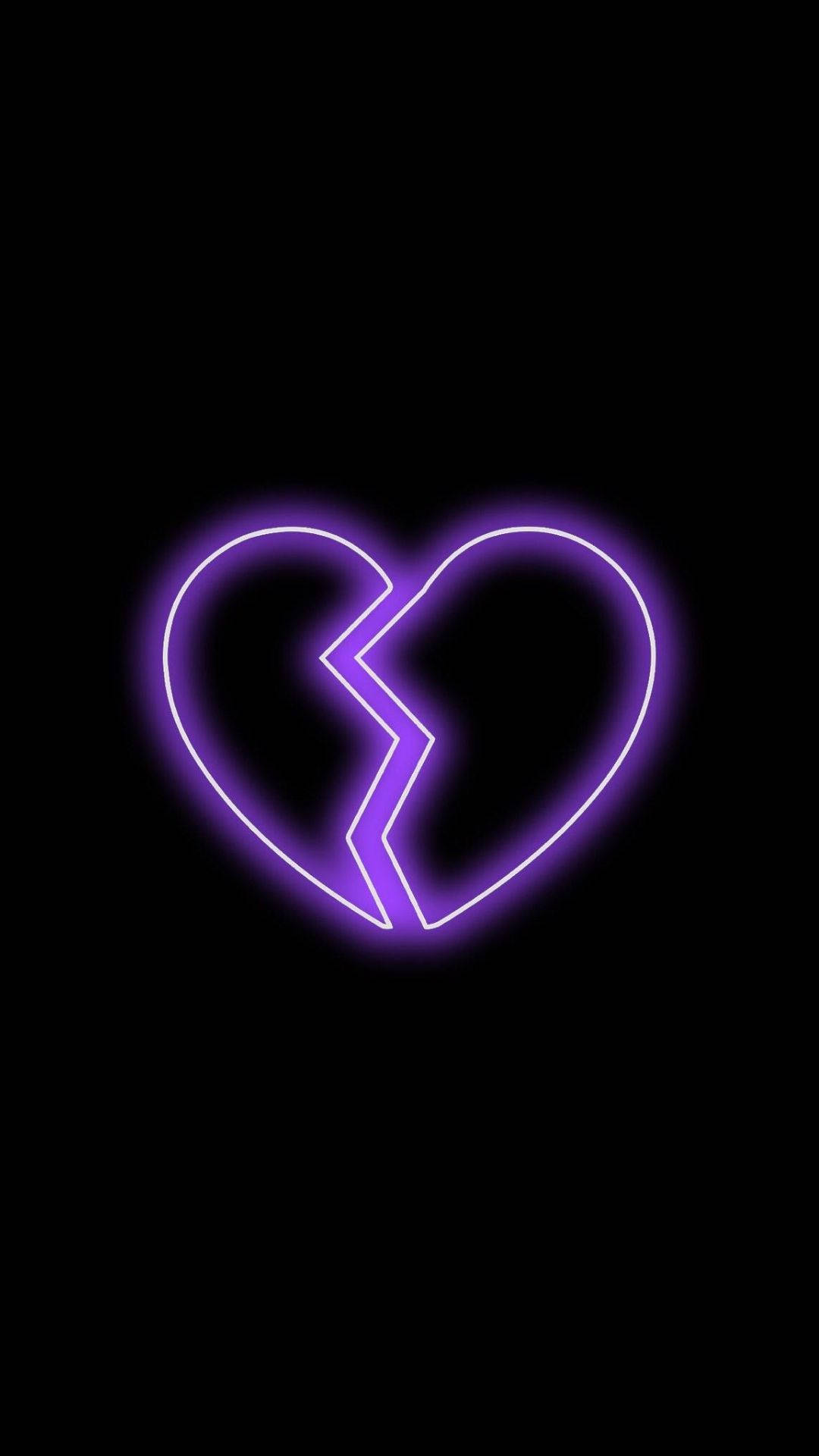 Black Heart Background Wallpaper
