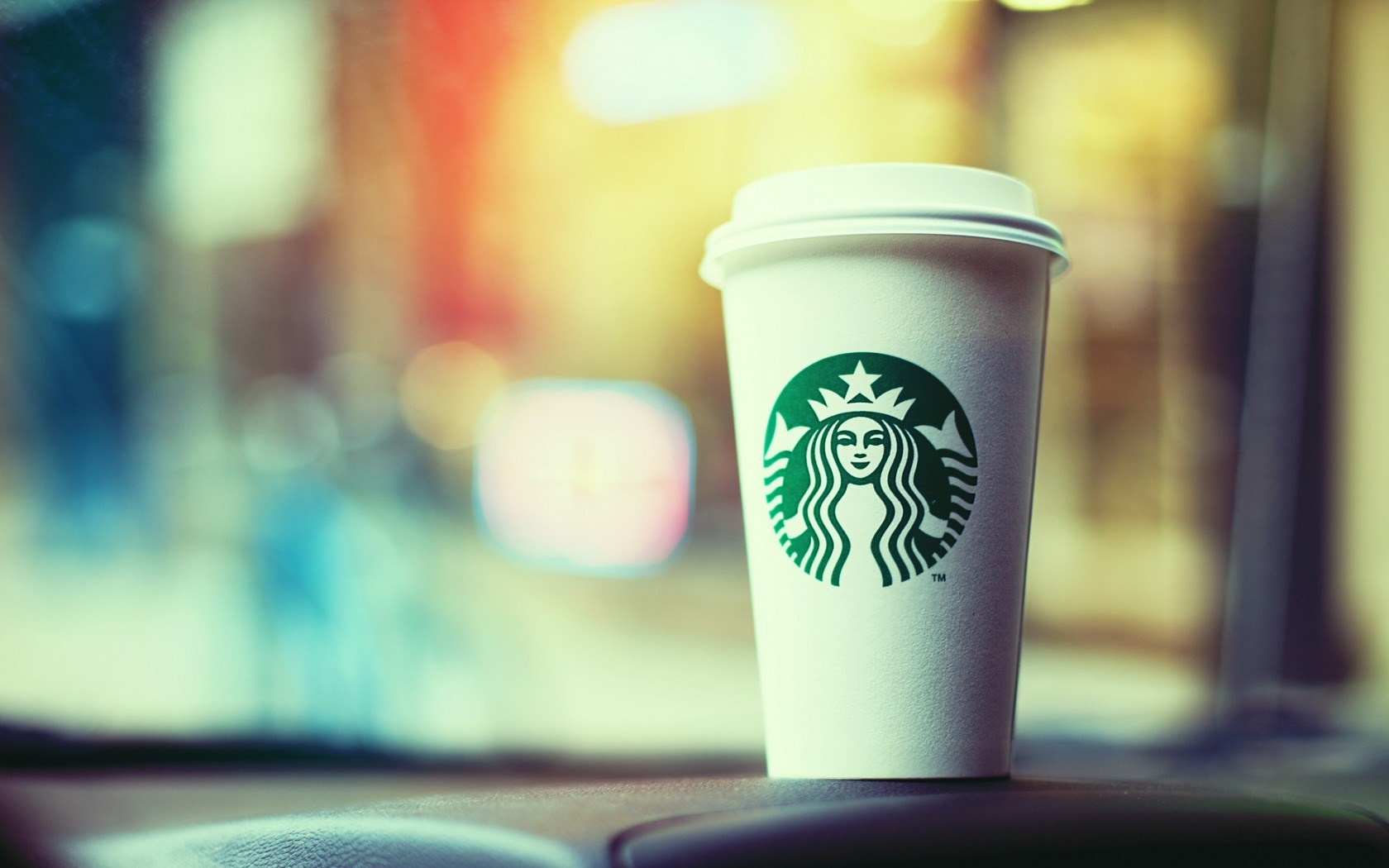 Starbucks Cup Logo Wallpaper In Other With All