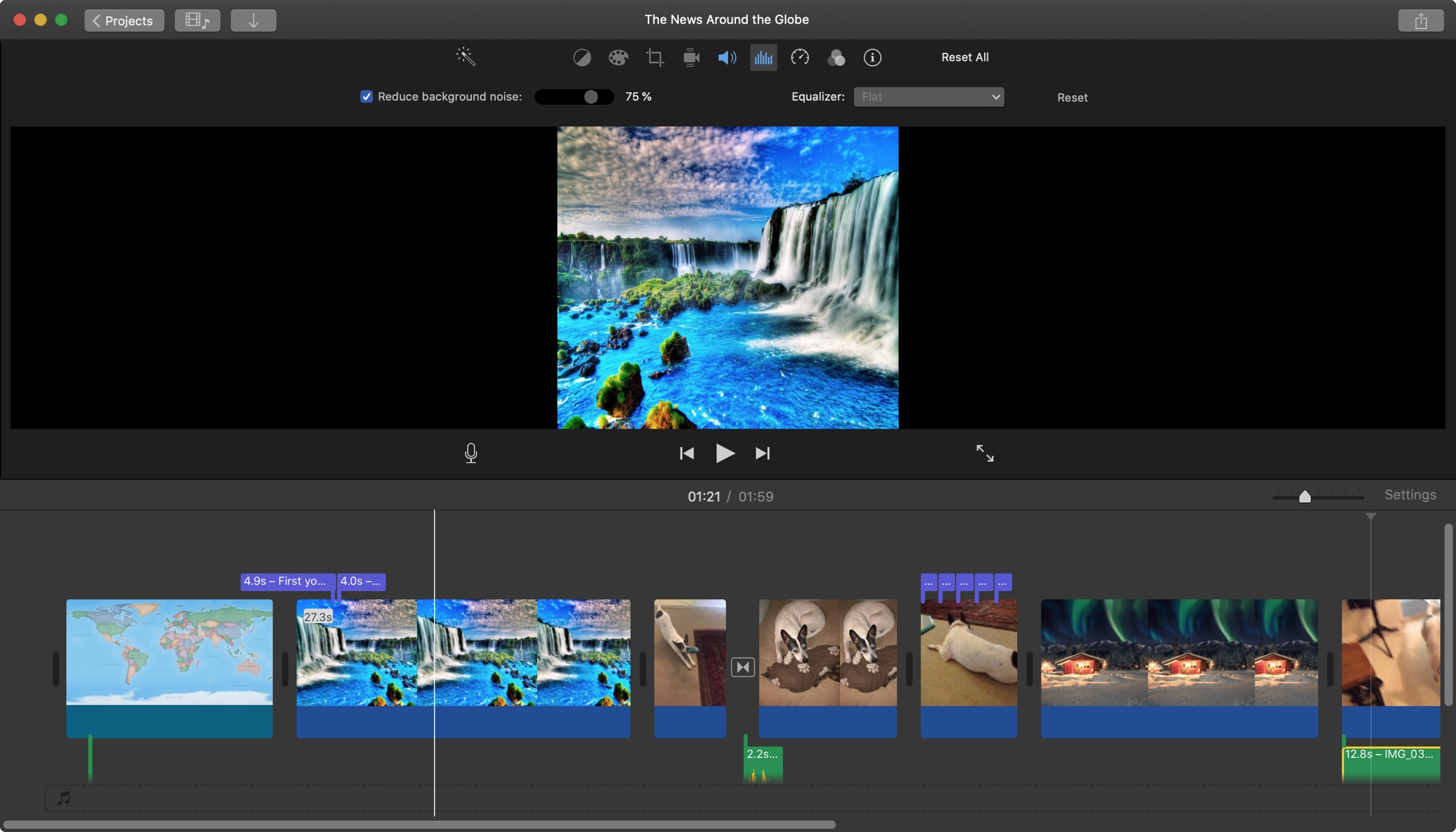 iMovie là một trong những ứng dụng chỉnh sửa video phổ biến nhất hiện nay. Nếu bạn đang muốn tìm hiểu về cách sử dụng iMovie để tạo ra những video đẹp mắt, hãy xem hình ảnh liên quan. Chúng tôi tin rằng bạn sẽ hài lòng với những gì mình sẽ đem đến!