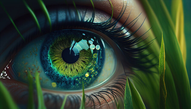 Beautiful Green Eyes Wallpaper