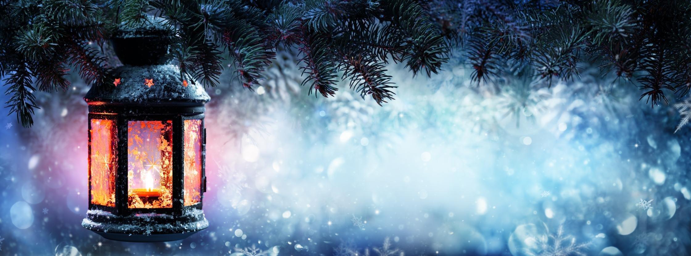 Dual Monitor Holiday Wallpaper HD Background