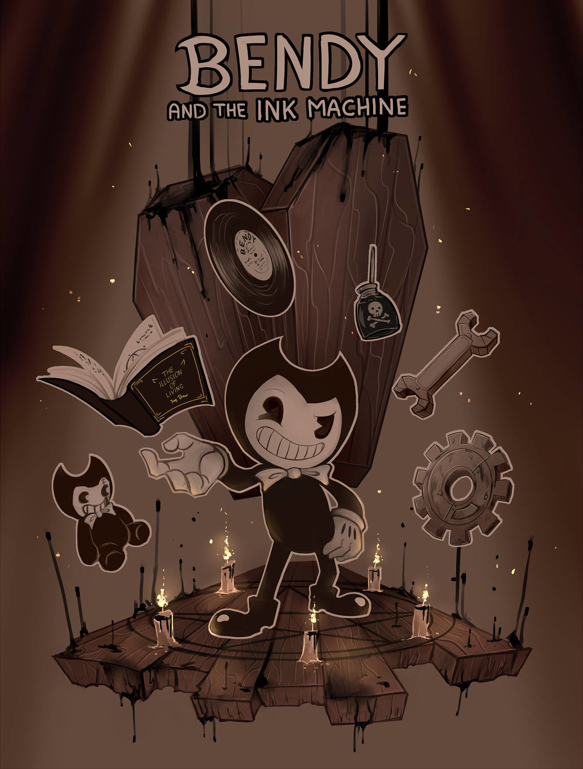 Bendy And The Ink Machine HD Wallpaper Card