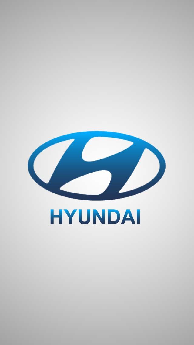 Hyundai Logo Smartphone Wallpaper iPhone Logos