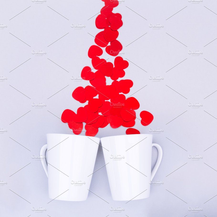 Hearty Coffee Mugs With Image
