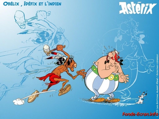 Fond Cran Asterix Wallpaper