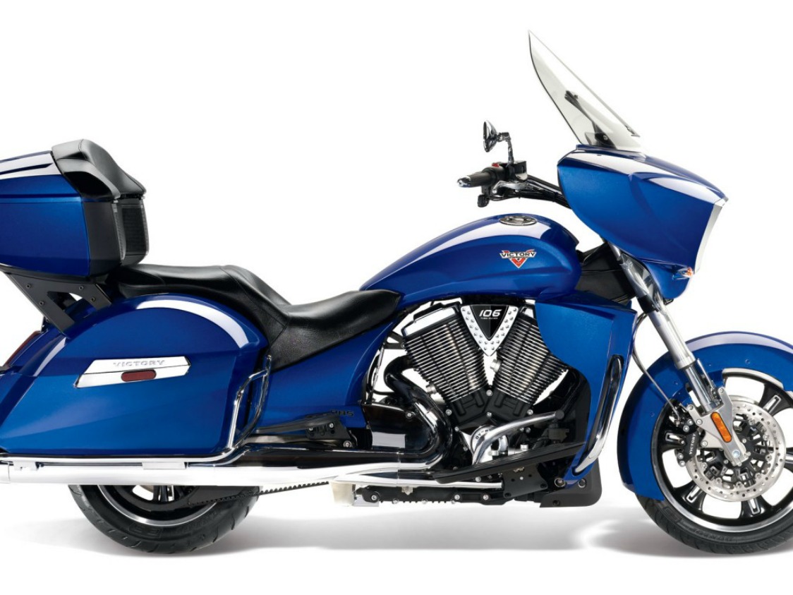 2013 Victory Cross Country Tour Blue Side Wallpaper Download cool HD