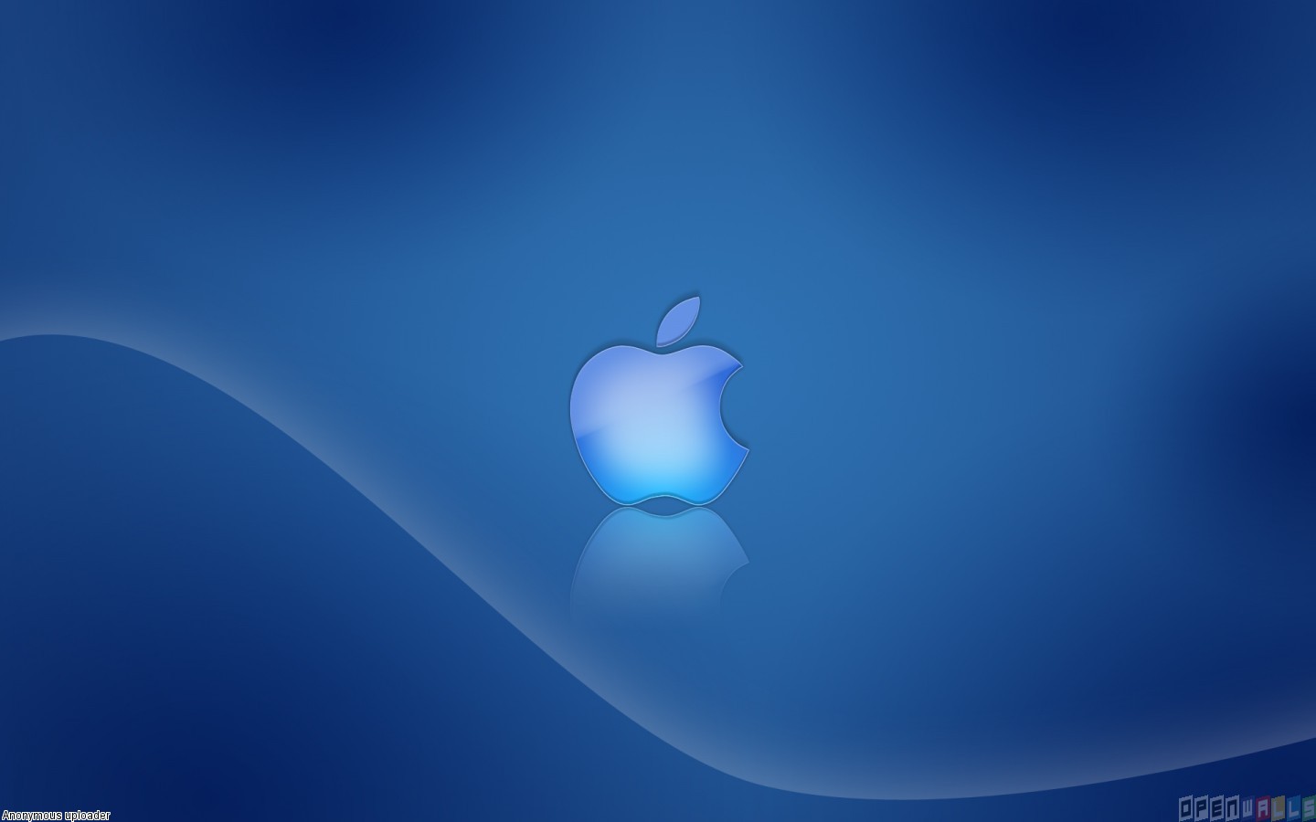 Others Tags Apple Mac Macintosh Logo Designe Art Color Blue Background