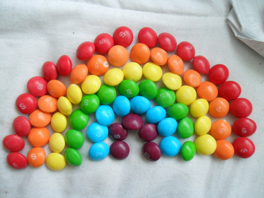 Skittles Rainbow Wallpaper A Skittle D By