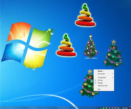 Add Christmas Wallpaper And Decor To Windows Password