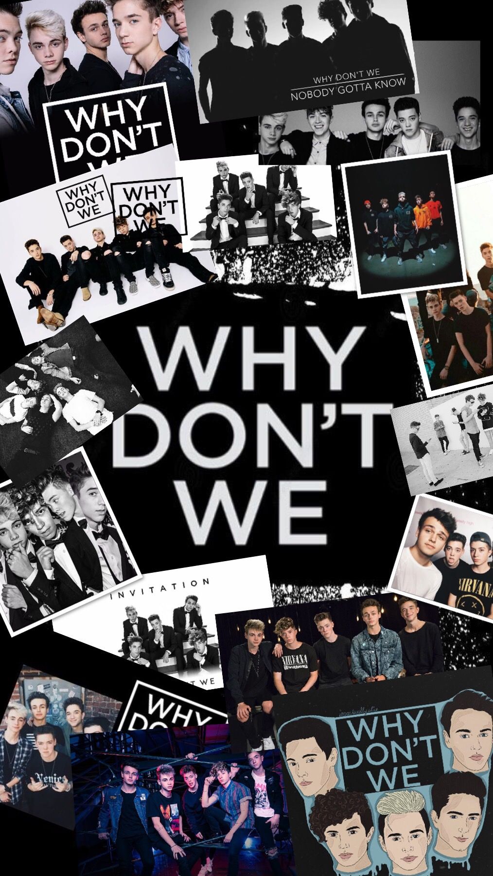 Why Don T We Photo Collage Hintergrundbilder Hintergrund Jungs