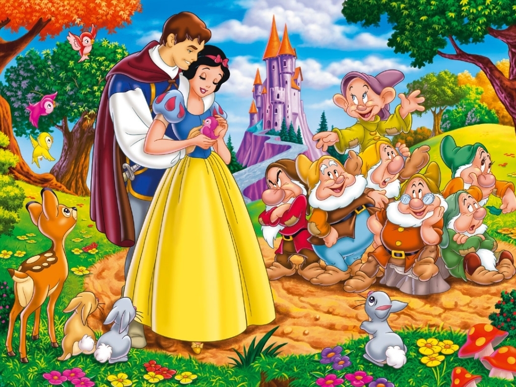 Snow White And The Seven Dwarfs Wallpaper