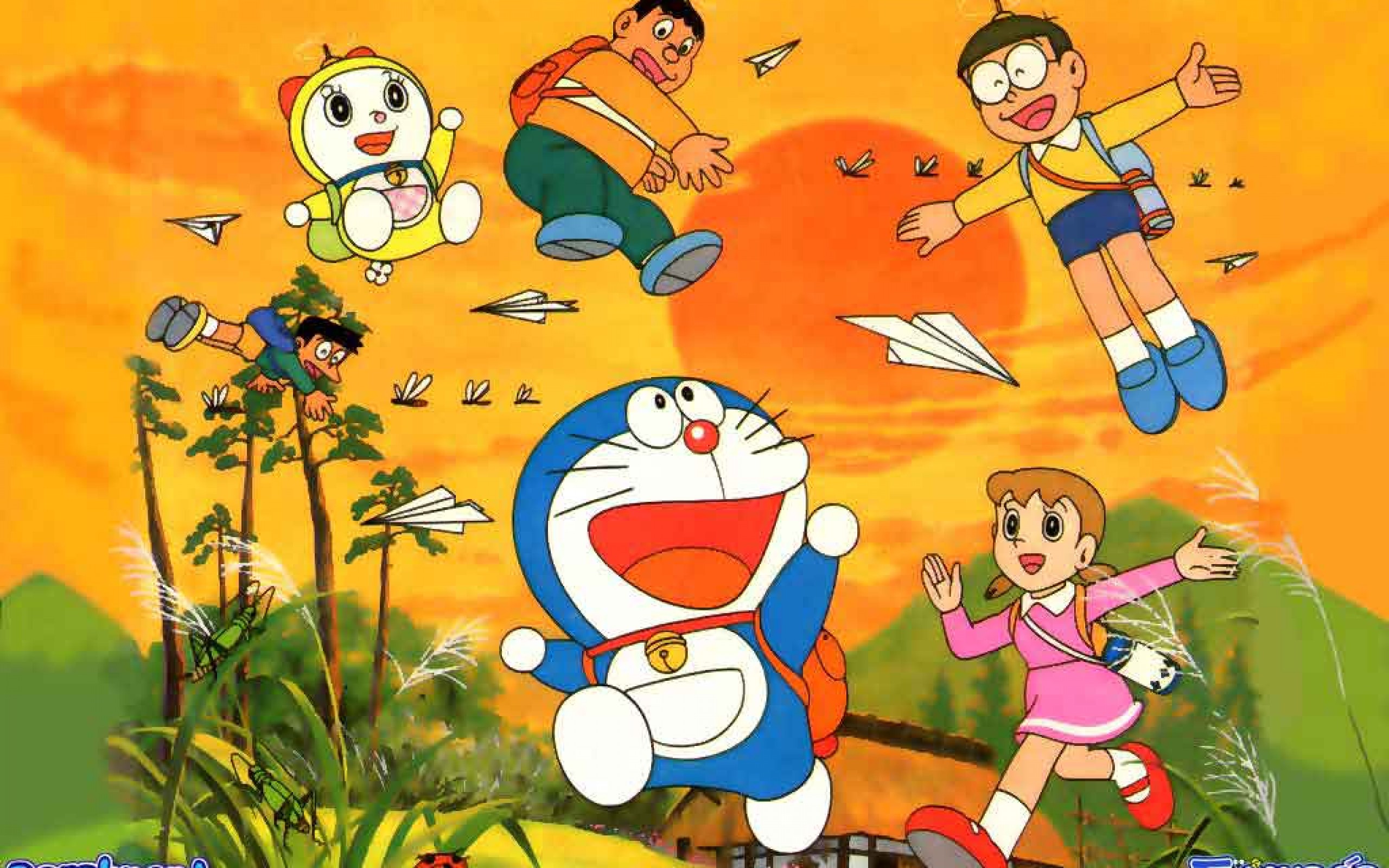 Doraemon And Friends   wallpaper