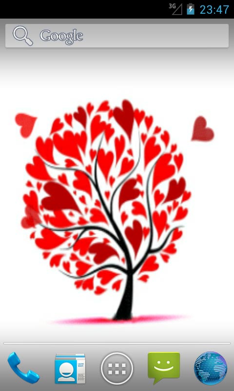 Love Tree Live Wallpaper For Your Android Phone