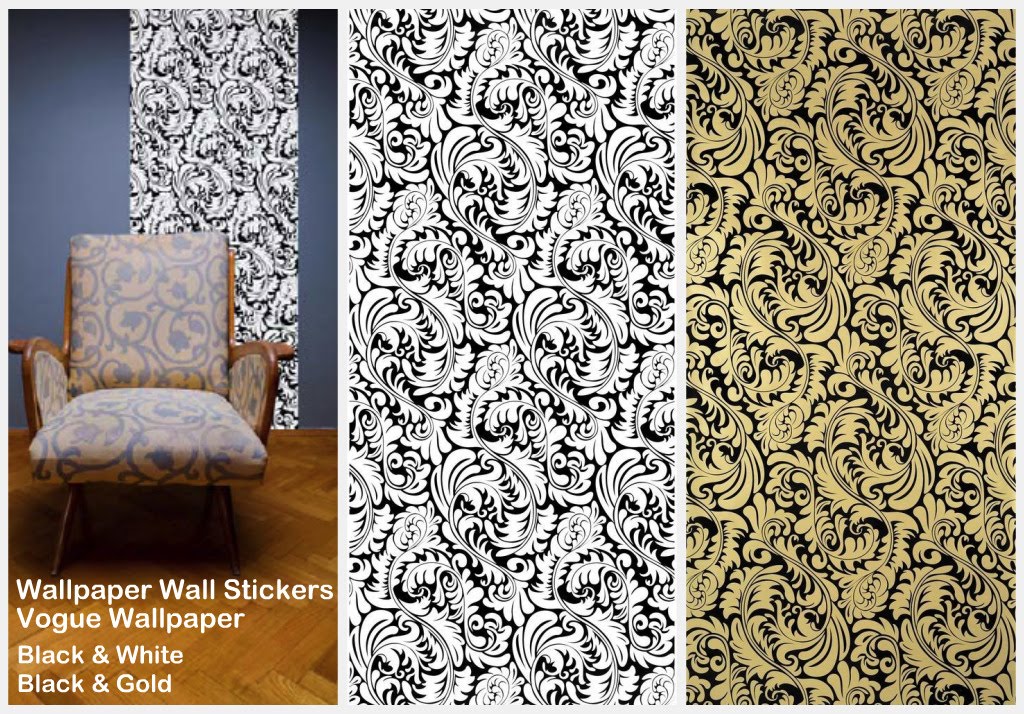 Interiorinstyle Patterned Wallpaper Wall Stickers Colour