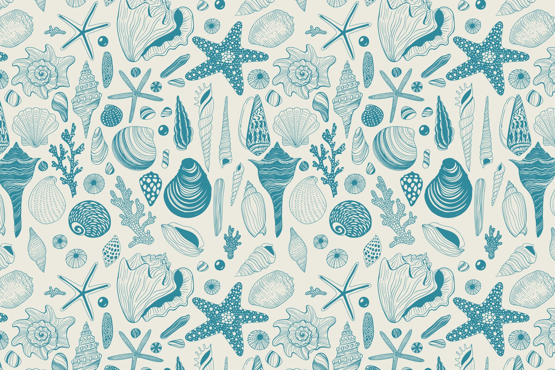 Sea Shells Wallpaper