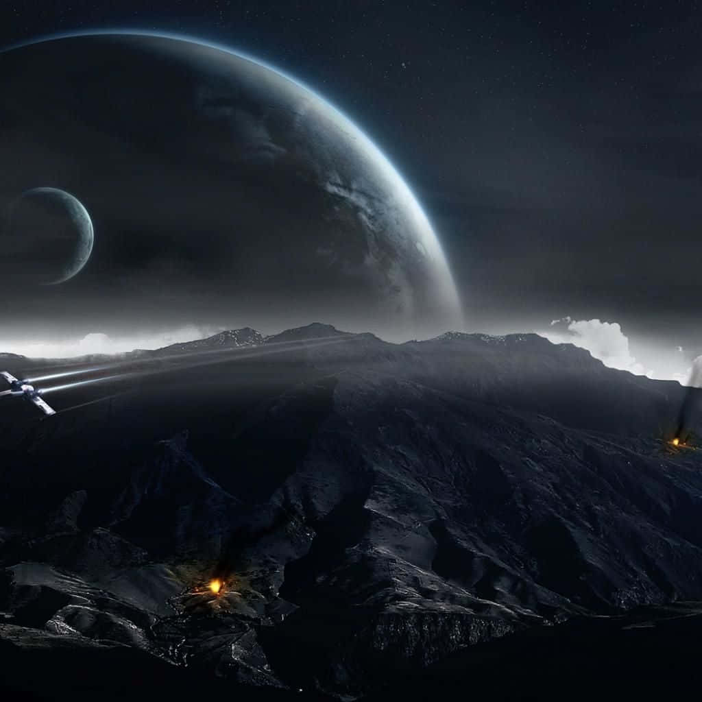 Dark iPad Wallpaper