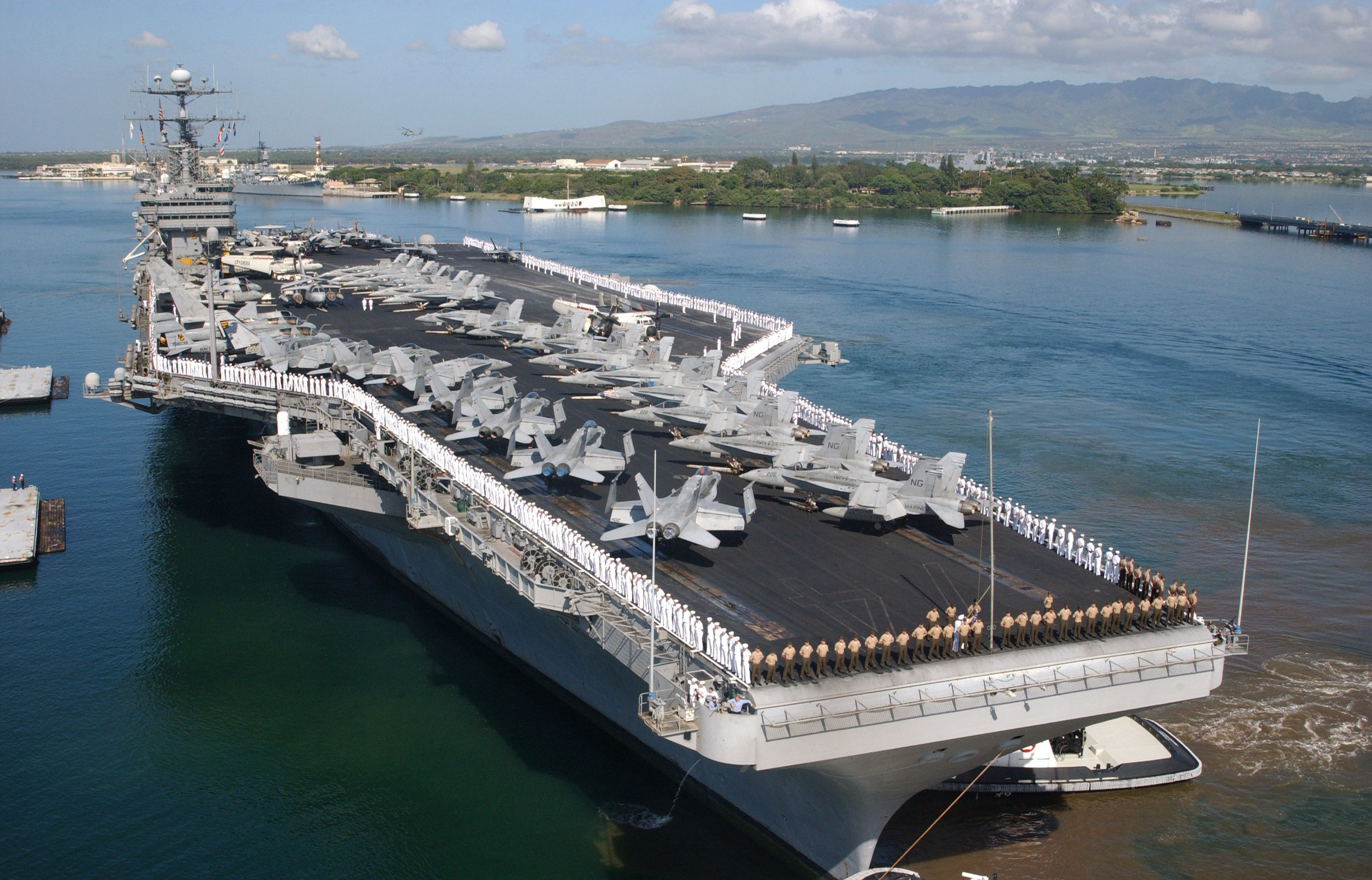 Us Navy Aircraft Carrier Computer Wallpaper Desktop Background