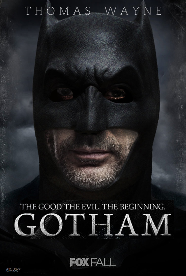 Gotham Season 2 promo   Batman Thomas Wayne by fmirza95 on