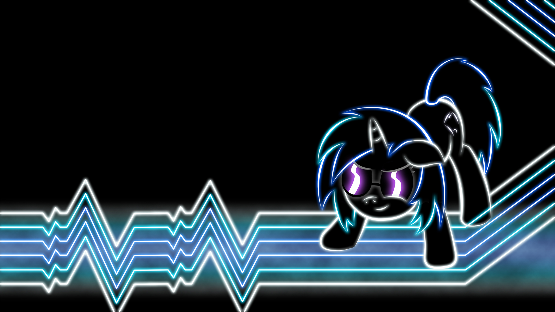 Tecknat My Little Pony Friendship Is Magic Dj Pon