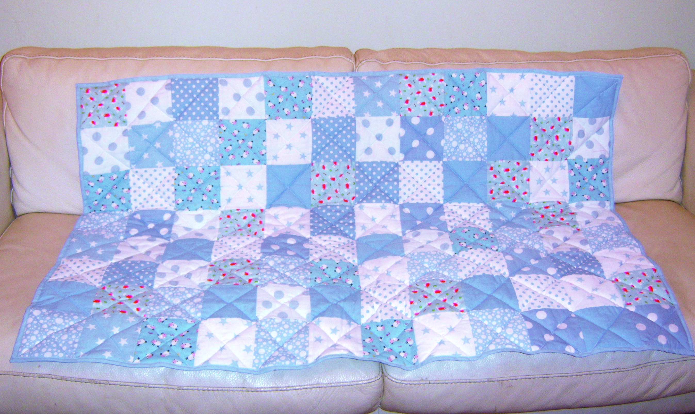 Patchwork Baby Quilt Wallpaper
