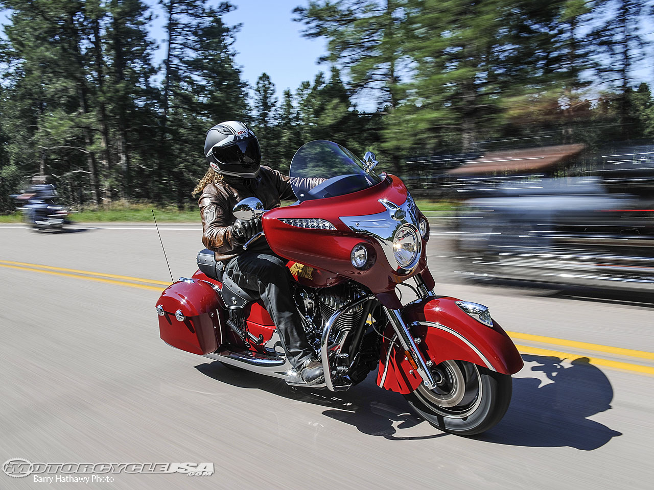 Indian Chieftain First Ride