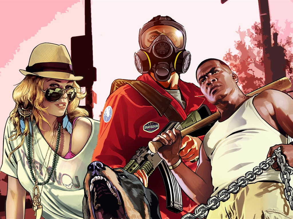 Grand Theft Auto V Gta HD Game Wallpaper