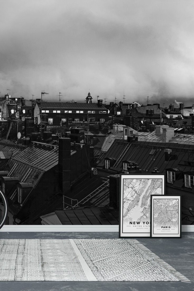 Rooftops In Gamla Stan Wallpaper