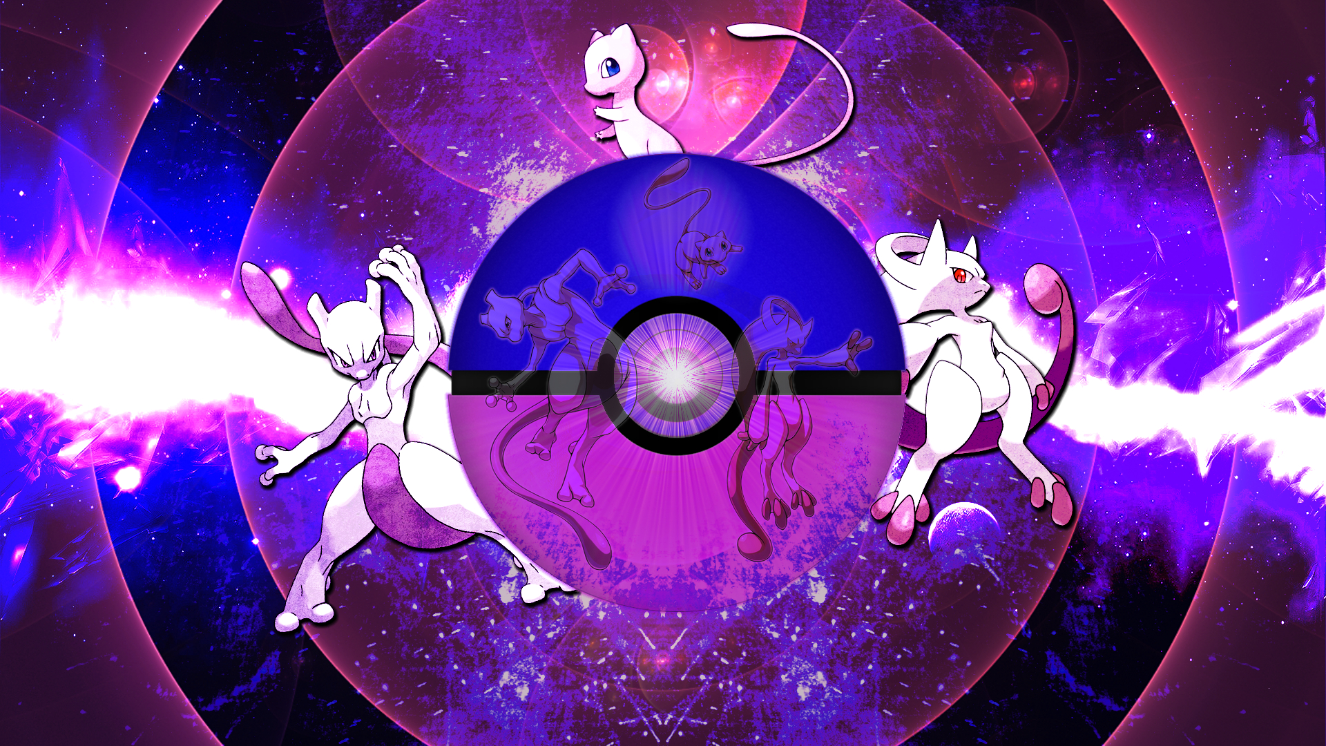 Mew Wallpaper by FRUITYNITE on